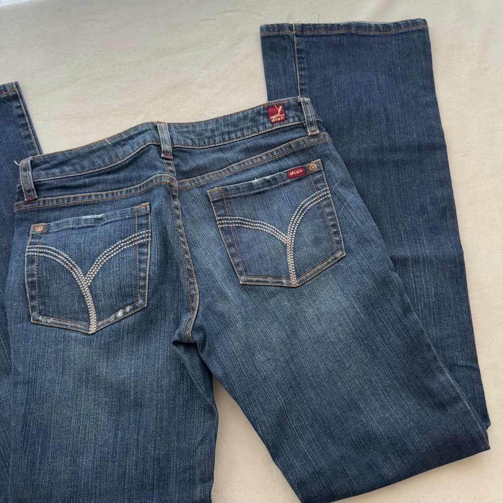 Dish Women's Blue Denim Jeans